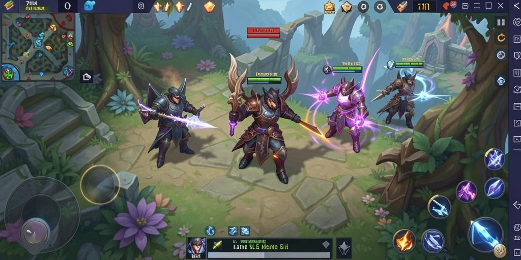 Tampilan gameplay strategis yang mengasyikkan di 71H.