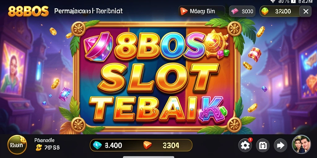 Tampilan screenshot permainan Slot yang menarik dan berwarna-warni di 88BOS.