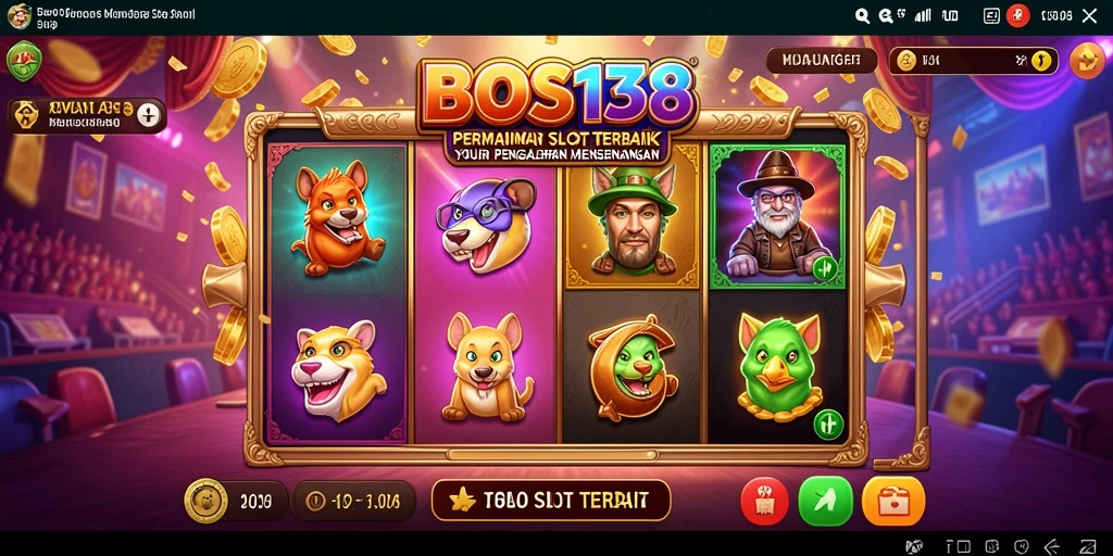 Screenshot menunjukkan grafis memukau dari gameplay Slot yang seru.