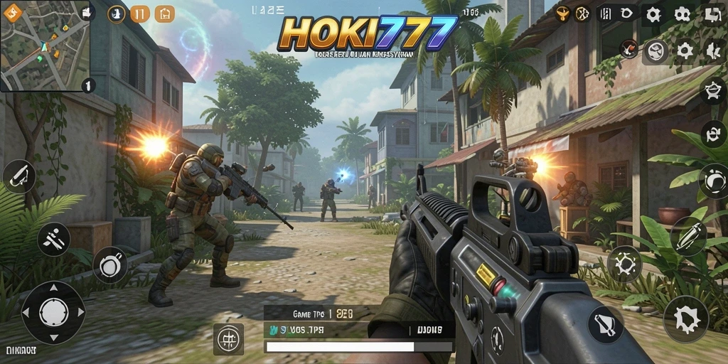 Tampilan gameplay seru dalam HOKI777 yang menegangkan.