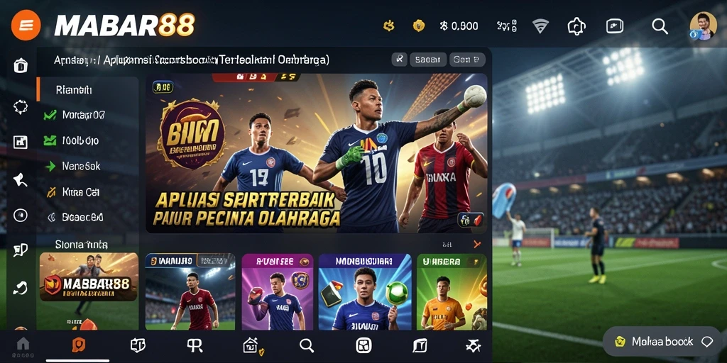 Tampilan menarik dari gameplay Sportsbook MABAR88.