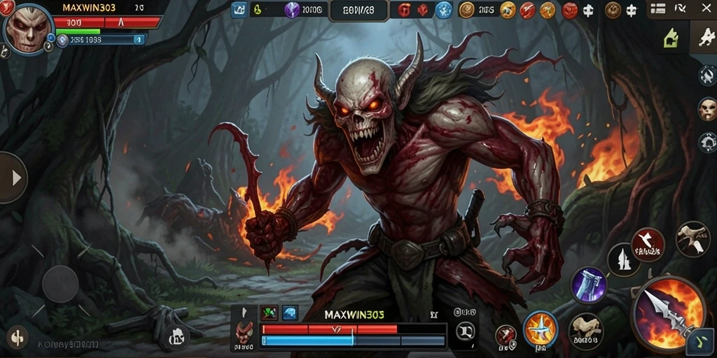 Gameplay menegangkan dengan atmosfer menyeramkan di MAXWIN303.