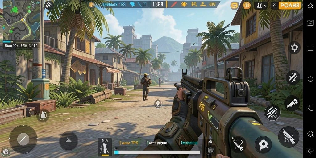 Tampilan gameplay seru dan menegangkan di POA88.