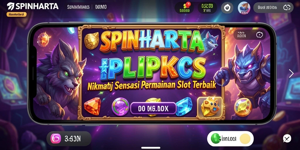 Screenshot SPINHARTA menampilkan keseruan gameplay Slot yang menawan.