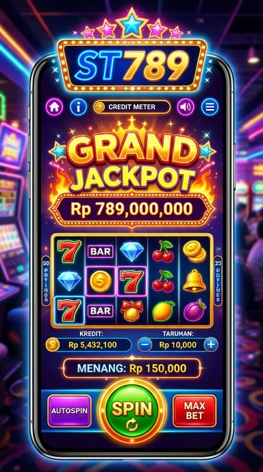 Antarmuka pengguna st789 yang intuitif dan menarik.